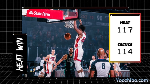 <a href=/lanqiu/zhibode/heat/ target=_blank class=infotextkey>热火</a>加时胜绿军大比分1-0领先!