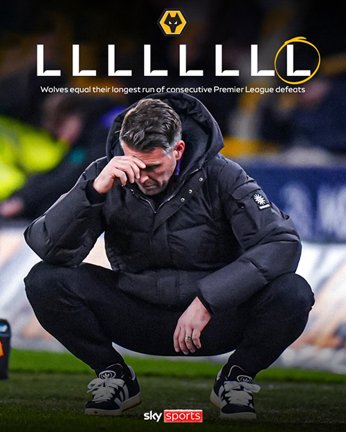 狼队“死亡赛程”来了：17轮仅2分垫底，下周两碰<a href=/zuqiu/zhibode/manlian/ target=_blank class=infotextkey>曼联</a>+再踢枪手<a href=/zuqiu/zhibode/liverpool/ target=_blank class=infotextkey>利物浦</a>